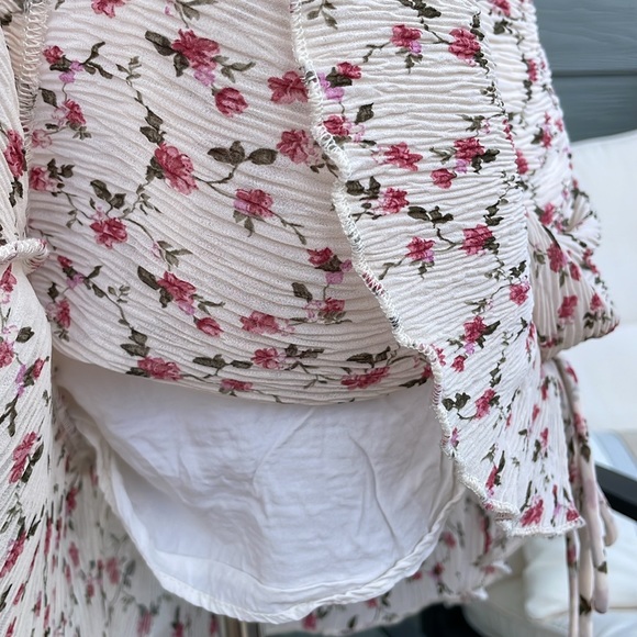 Lulus Vintage Floral Mini Skirt (Size: Small) - Picture 6 of 8